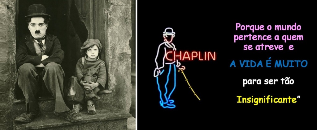 Fé e Esperança_Charles Chaplin - Pensamentos e frases